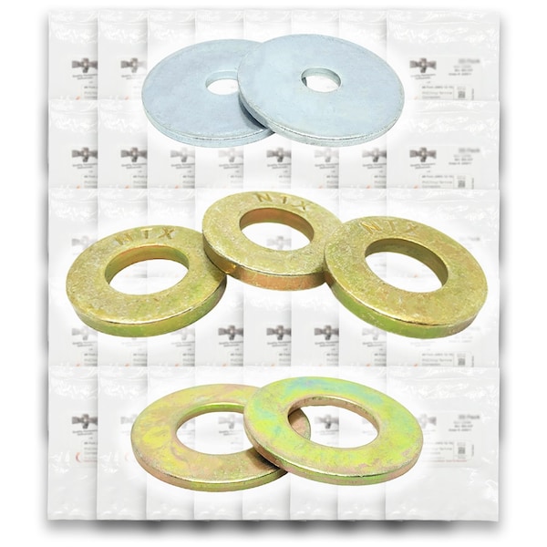 Inch Grade 8 SAE Regular & Extra Thick Flat Washers